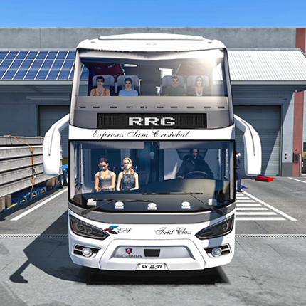 US Coach Bus Simulator Game 3d Image