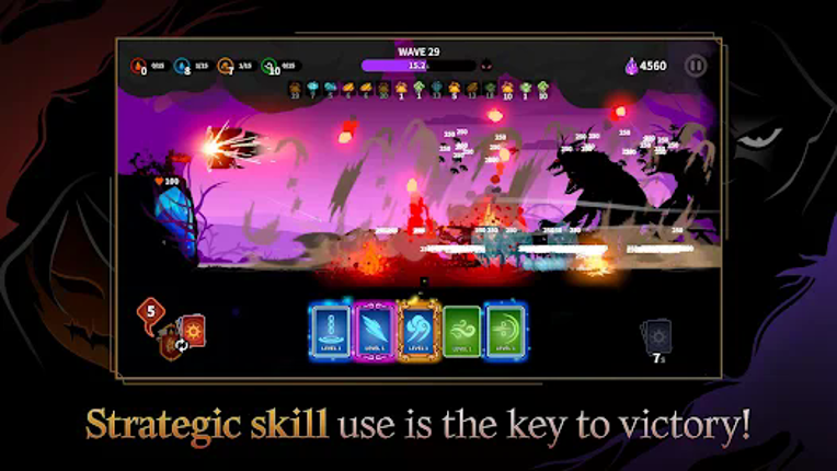 Remi Zeros : Card Defense screenshot