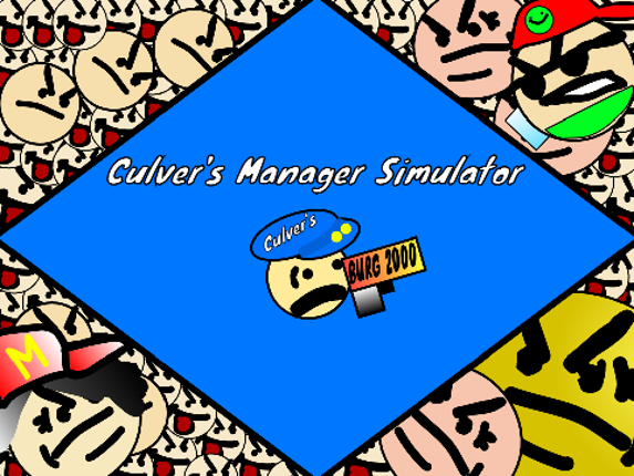 Culver's Manager Sim 1.2 Game Cover