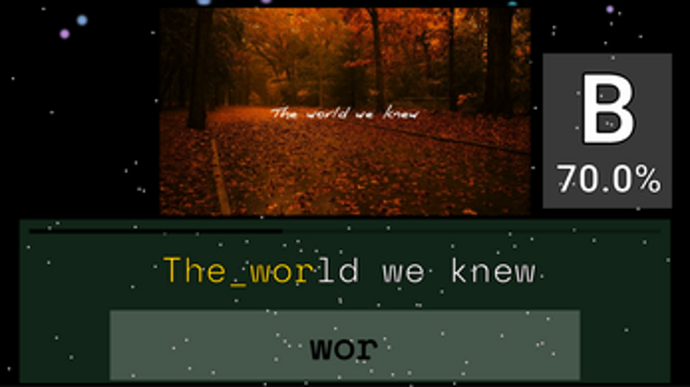 Type Rhythm screenshot