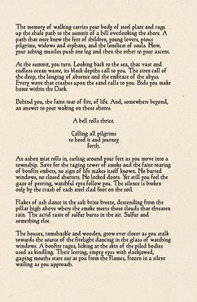 HOLLOW BETWIXT, Or A Death Untamed - A Narrative of Death & Sacrifice Image