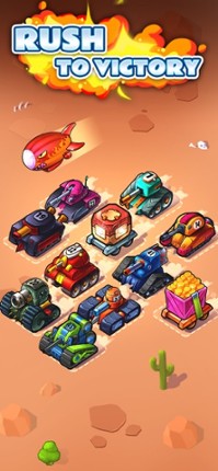 Huuuge Little Tanks Merger screenshot