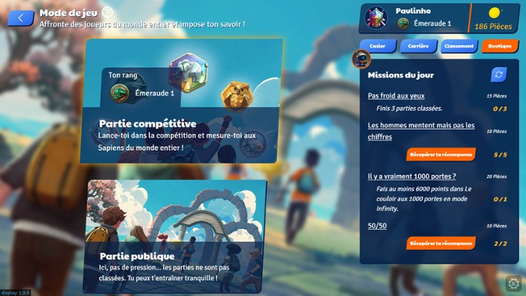 Sapiens League screenshot