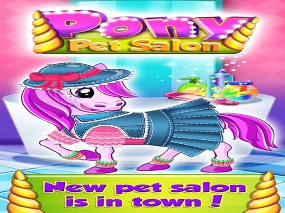 Pony Pet Saloon Game Cover