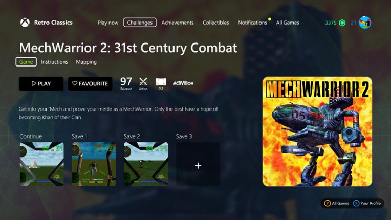 Retro Classics screenshot