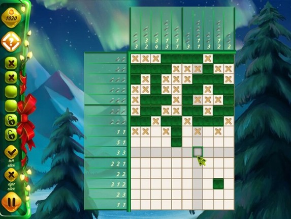 Santa's Toy Factory Nonograms screenshot