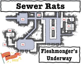 Sewer Rats: A RPG Postcard Zine Image