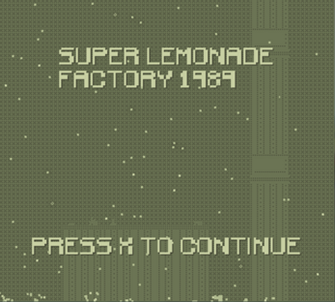 Super Lemonade Factory 1989 screenshot