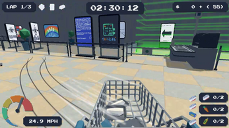 Super Marketcart Grocery Rush Deluxe screenshot