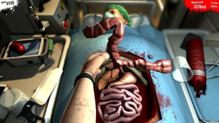 Surgeon Simulator screenshot