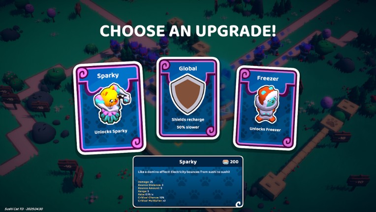 Sushi Cat: Tower Defense screenshot