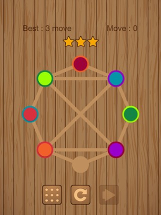 Tangled Color-cute color game screenshot