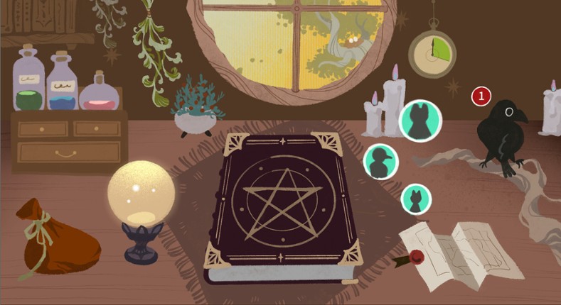 奇异贴纸簿 Mystic Stickerbook screenshot