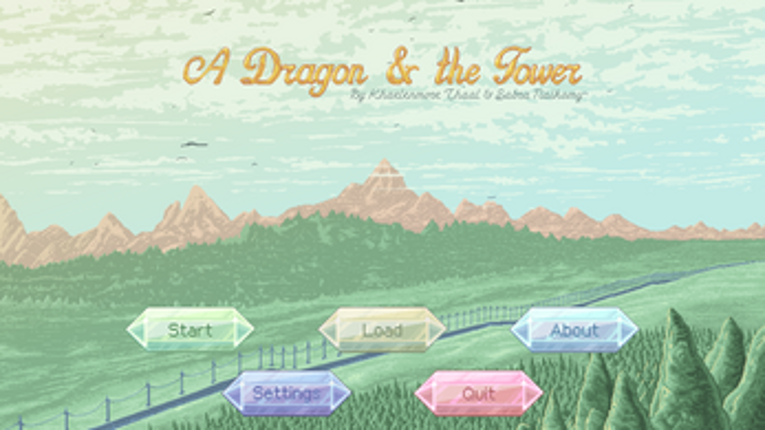 A Dragon and the Tower Image