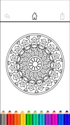 ColorShare : Best Coloring Book for Adults - Free Stress Relieving Color Therapy in Secret Garden Image