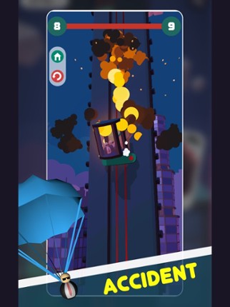 Elevator Fall best casual game screenshot