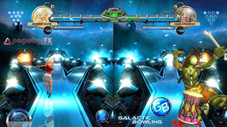 Galactic Bowling screenshot