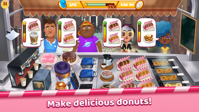 Boston Donut Truck: Food Game Image
