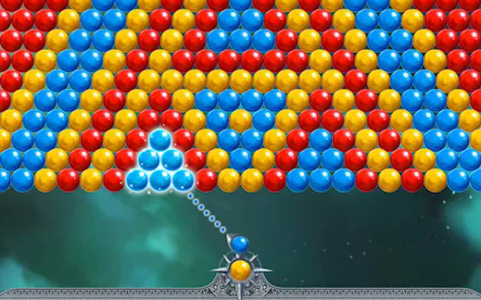 Bubble Shooter Space screenshot