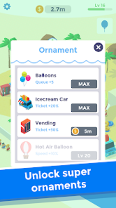 Idle Aqua Park screenshot
