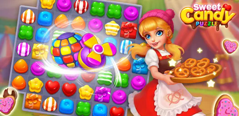 Sweet Candy Puzzle: Match Game screenshot