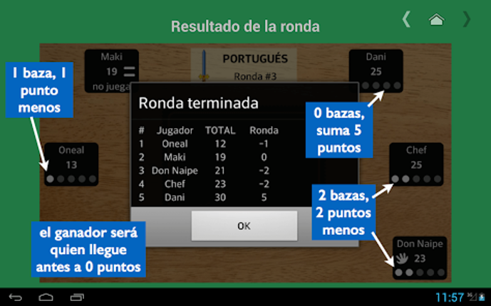 Portugués Don Naipe screenshot