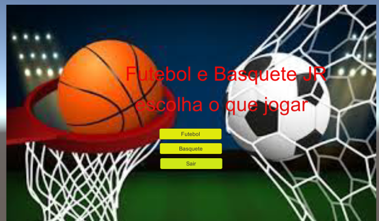 Futebol e Basquete JR Game Cover