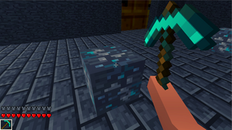 Minecraft but its scary horror screenshot