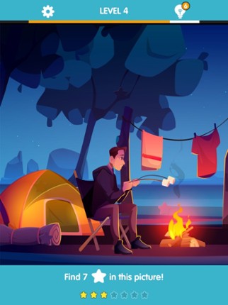 Hidden Stars Puzzle screenshot