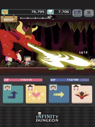 Infinity Dungeon:RPG Adventure screenshot