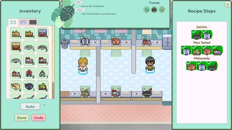 Kitchen Sync: Aloha! screenshot