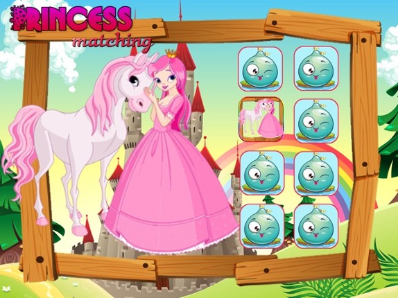 Memories Magic Princess Matching for Toddler Girl screenshot
