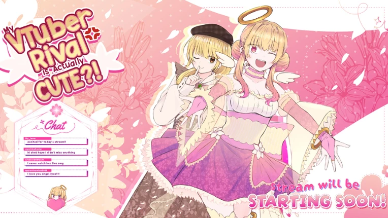 My VTuber Rival is Actually Cute?! screenshot