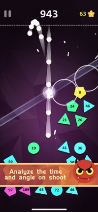 Pinball vs Block!Falling Balls screenshot