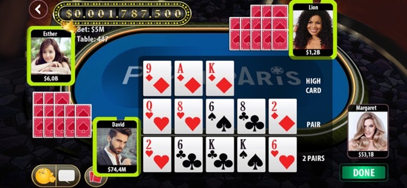 Poker Paris: danh bai online screenshot