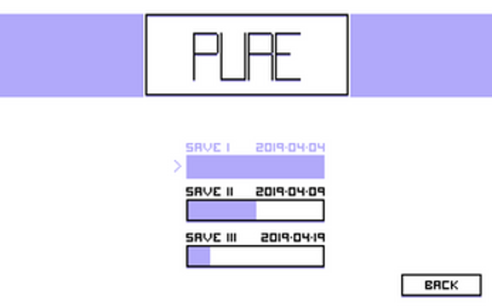 Pure - UI Prototype screenshot