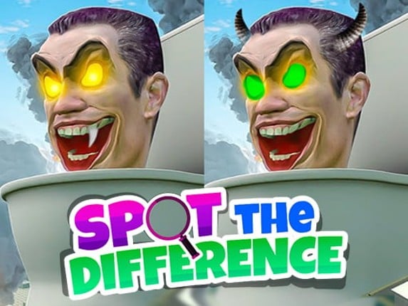 Skibidi Toilet Spot the Difference Game Cover