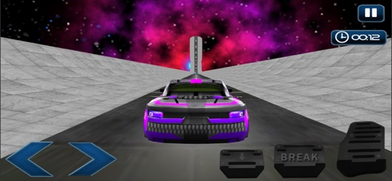 Spooky Man Car Stunt On Sky screenshot