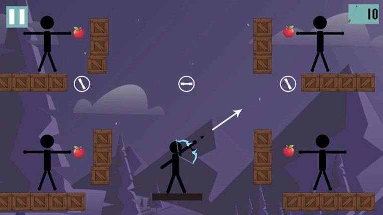 StickMan Arrow Challenge Shoot screenshot