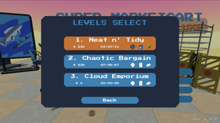Super Marketcart Grocery Rush Deluxe screenshot