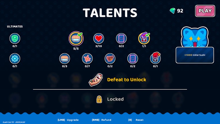 Sushi Cat: Tower Defense screenshot