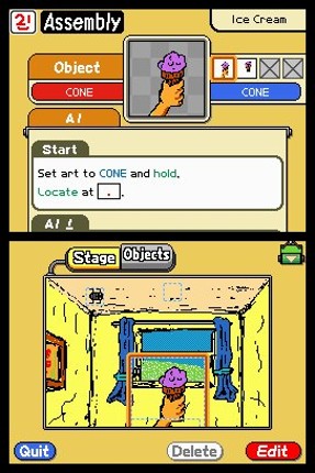 WarioWare D.I.Y. screenshot