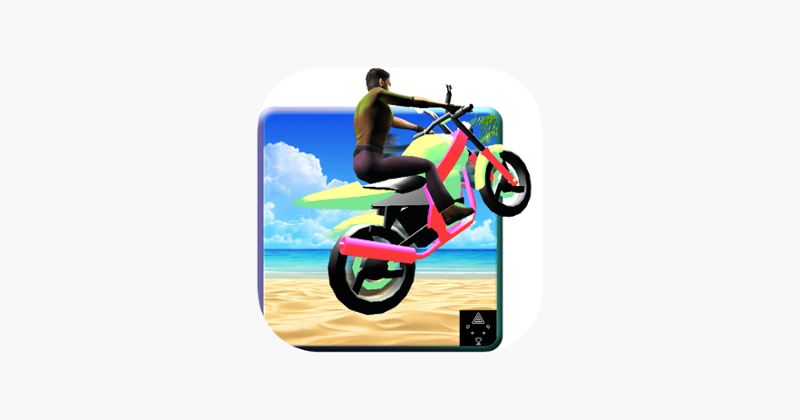 Blocky Super Moto Bike Rider Game Cover