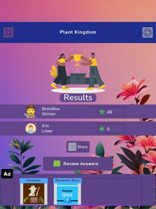 Botany Knowledge Quiz screenshot