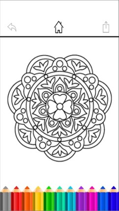 ColorShare : Best Coloring Book for Adults - Free Stress Relieving Color Therapy in Secret Garden Image