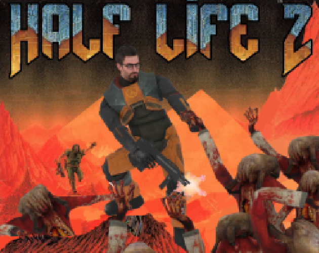 Games like DOOM but its Half-Life 2