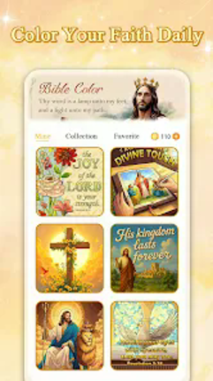 Bible Color Paint By Number screenshot