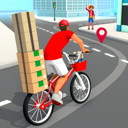 Delivery Boy Bicycle Game Image