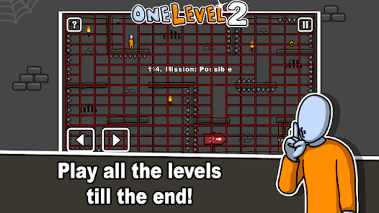 One Level 2 Stickman Jailbreak Image