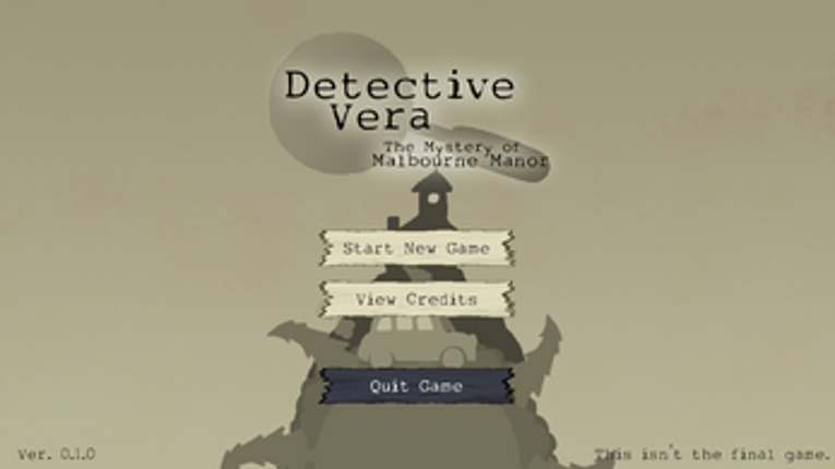 Detective Vera and the Mysterious Manor (Demo) Image